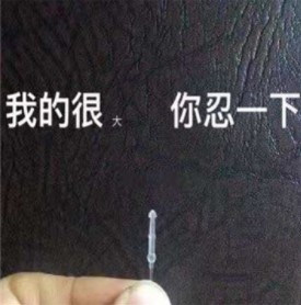 我的很大你忍一下是什么梗？我的很大你忍一下表情包  第6张